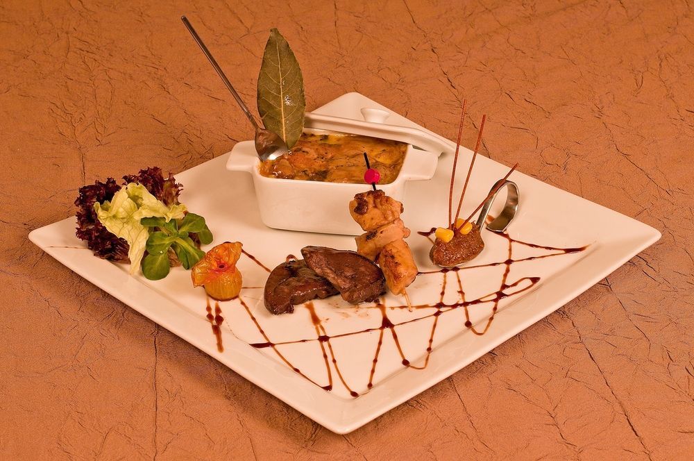 Logis Hotels Restaurant Le Dauphin ซาลบรีส์ ภายนอก รูปภาพ